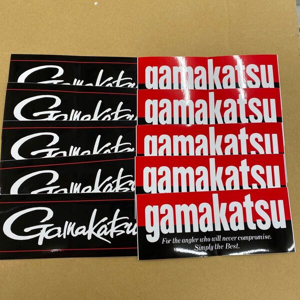 gamakatsu ステッカー 10枚