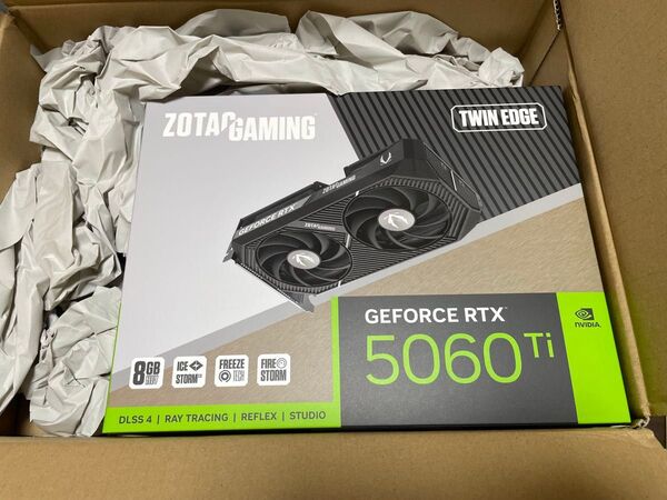 ★新品未開封!ZOTAC GAMING GeForce RTX 5060 Ti 8GB Twin Edge(3)