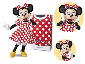  трудно найти распроданный уникальная вещь Disney 1/6 Minnie Mouse action фигурка Disney Land вентилятор da полный жесткость ограничение meti com игрушка 