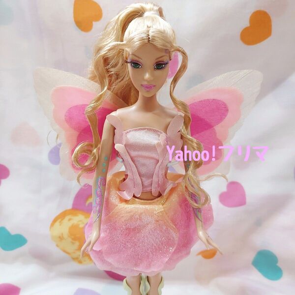 レア 希少 バービー フェアリートピア fairytopia Barbie 妖精 蝶々 ファンシートイ 人形 ドール Elina