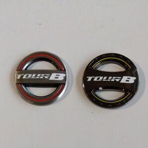 TOUR B マーカー 2個セット ゴルフ ブリヂストン