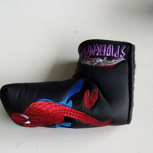 ゴルフ パターカバー スパイダーマン