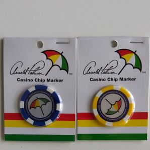 Arnold Palmer Casino Chip Marker 2個セット