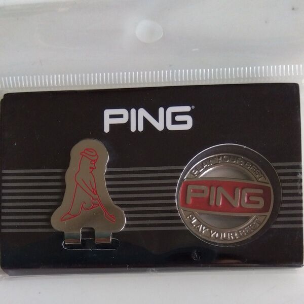 PING ゴルフクリップマーカー 未使用