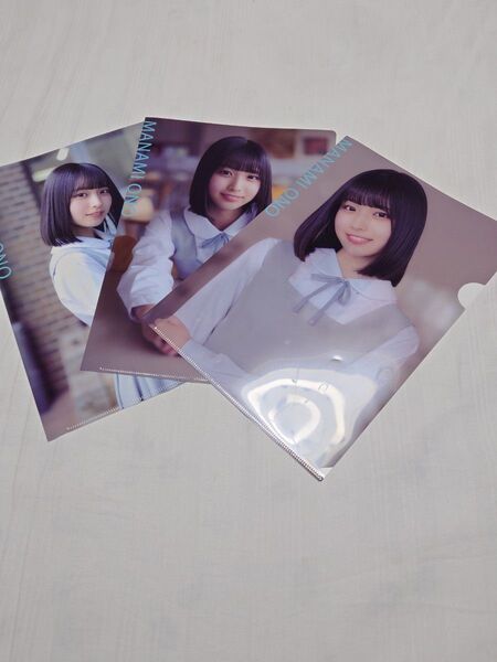 日向坂46 大野愛実 クリアファイル&アクスタ&生写真セット(シブツタフライヤー付)