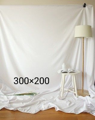 1514 撮影布 ホワイト 300×200 背景布 SNS 商品 撮影 写真 動画撮影