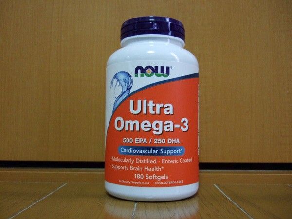 ナウフーズ ウルトラオメガ 180錠 腸溶性 NOW Foods