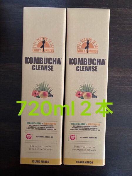 セパルフェ コンブチャクレンズ 720ml 2本