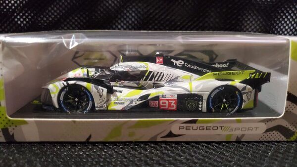 ルマン 24h 2024 現地販売品 1/43 スパーク Peugeot 9X8 #93 SP588