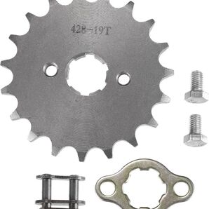 フロント スプロケット428 19T 20 mm ダートピットバイク ミニバイク ATV用