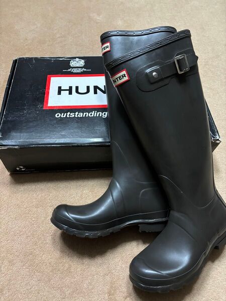 ハンター HUNTER レインブーツ ロング 23.5㎝