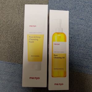 【2点】ma:nyo Pure Cleansing Oil クレンジングオイル Pure & DeepCleansing Foam