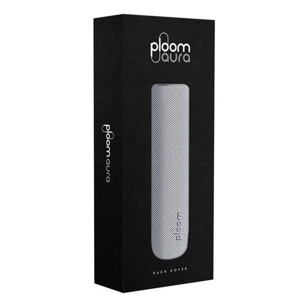 一部店舗限定品 新品未使用 バックカバー ルナシルバー プルーム オーラ Ploom AURA