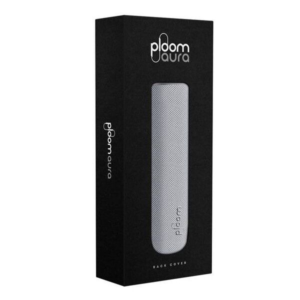 一部店舗限定品 新品未使用 バックカバー ルナシルバー プルーム オーラ Ploom AURA