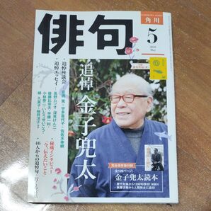俳句 角川 2018年5月号 追悼 金子兜太
