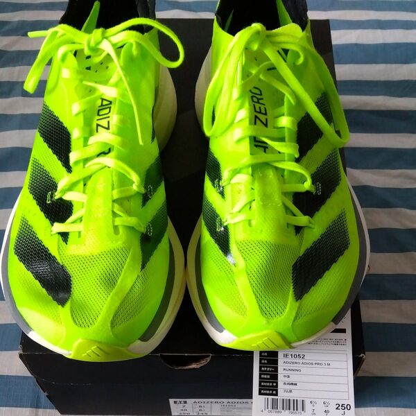 adidas ADIZERO ADIOS PRO 3 M 25cm定価26400円