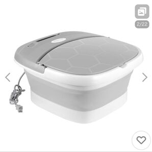 フットバス 足湯器 バケツ 足湯 自宅 折りたたみ 家庭用 静音 収納便利 自動加熱 保温 疲労軽減 フットケア 敬老の日
