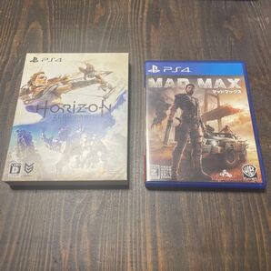 PS4 ソフト HORiZON ZERO DAWN とMAD MAXの2本セット PlayStation4