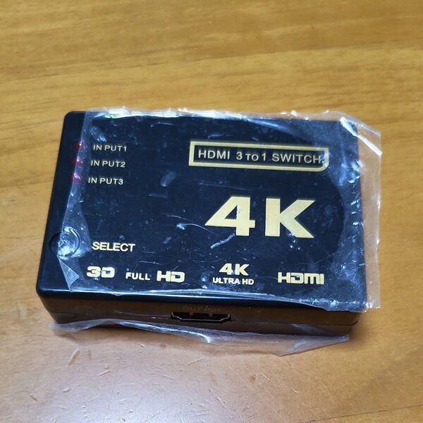 HDMI スプリッター 分配器 3入力1出力
