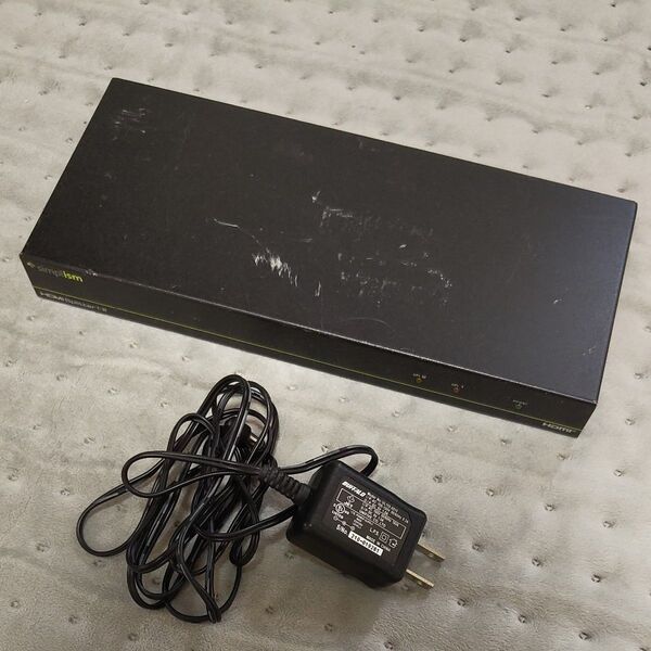 HDMI 分配器 スプリッター 1入力2出力 Simplism HDMI Splitter 1:2