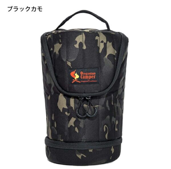 新品未使用 Oregonian Camper ランタンケース ランタンドラム ブラックカモ