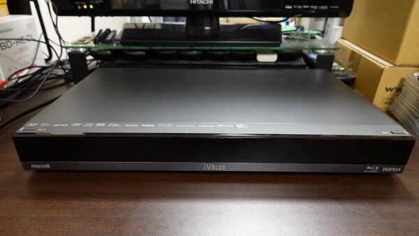 maxell iV/ブルーレイレコーダー BIV-TW1000 HDD 新品2TB換装済+新品BD換装済+純正リモコン付⑬