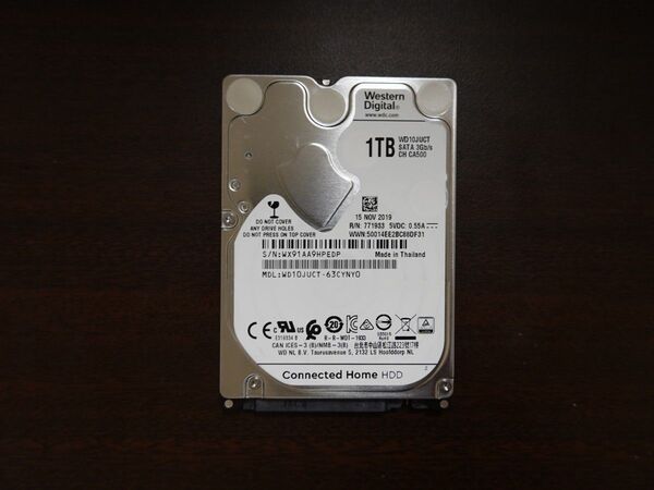 Western digital Connected Home 2.5インチ 1TB HDD WD10JUCT ②