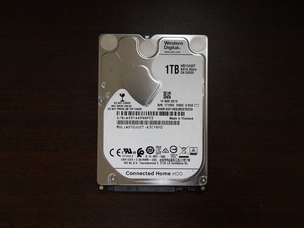 Western digital Connected Home 2.5インチ 1TB HDD WD10JUCT ③