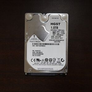 DIGA修理用ハードディスク HGST製1TB DMR-BWT660/DMR-BZT665用 C5K1000.B ⑥