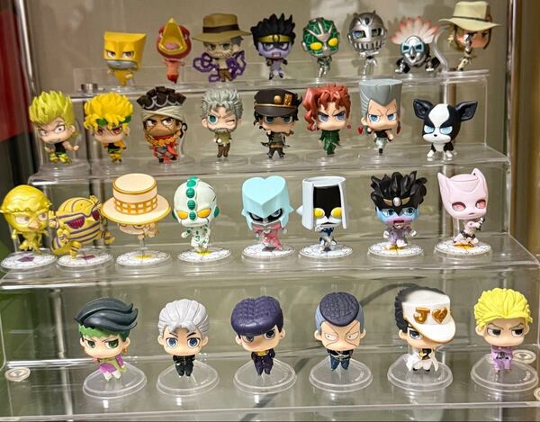 ジョジョの奇妙な冒険 ジョジョコレ 3~4部 30点 コンプリートセット スタンドフィギュアコレクション カプセルフィギュア