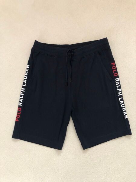 Polo Ralph Lauren 紺 ショートパンツ S-M ラルフローレン スウェット ハーフパンツ