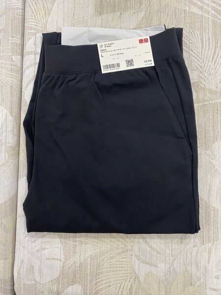 UNIQLO ユニクロ ウルトラストレッチ アクティブ ジョガーパンツ WOMEN ブラック L 新品未使用