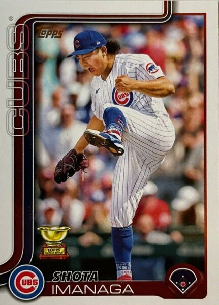 ☆送料無料☆今永昇太 2025 topps series2 シカゴ・カブス 山本由伸 佐々木朗希 WBC