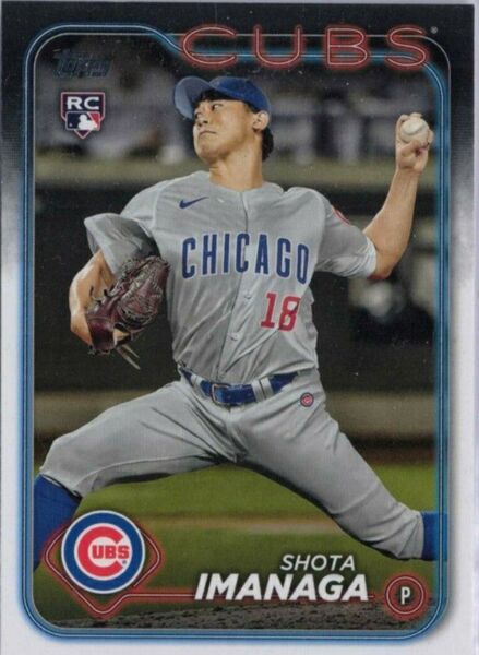 ☆送料無料☆今永昇太 2024 topps series2 シカゴ・カブス WBC大谷翔平 山本由伸 佐々木朗希