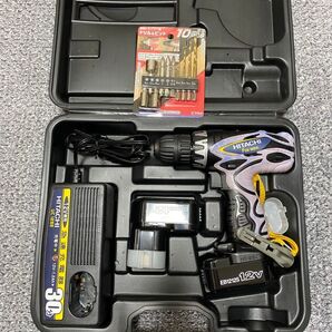 HiKOKI ハイコーキ(旧日立工機) コードレスドライバドリル FDS12DVC 通電動作確認済みです。ドリル&ピット付きです。