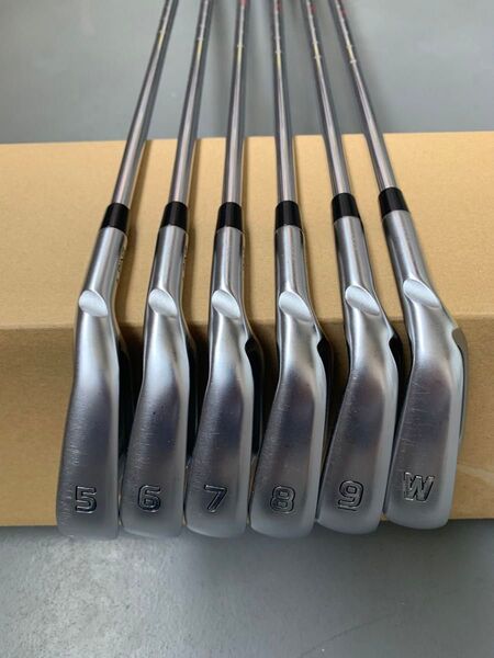 PING i210 アイアン 5-W 6本セット 黒ドット N.S.PRO MODUS3 TOUR 105 S