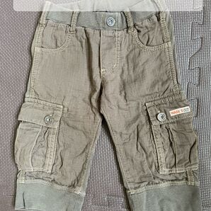 WASK ハーフパンツ 110 カーキ