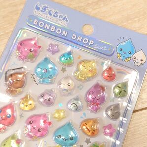 しずくちゃん しずくの森のなかまたち ボンボンドロップシール ポップアップ