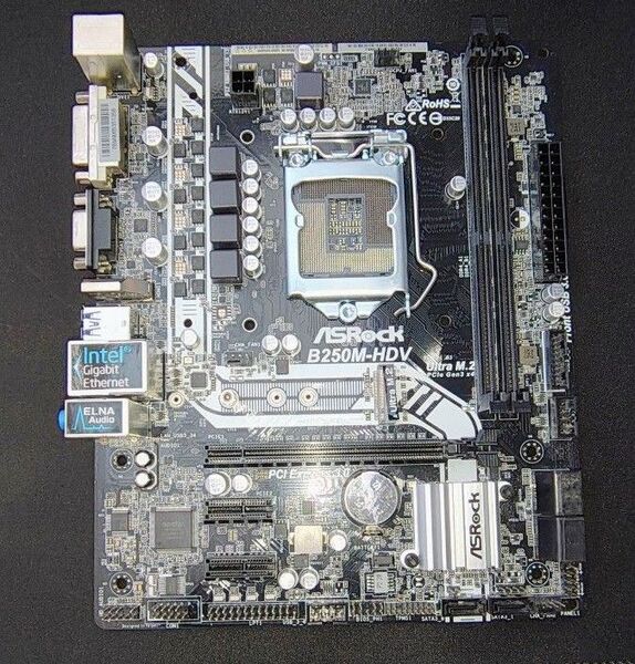 ASRock マザーボード B250M-HDV