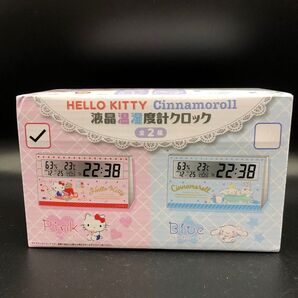 HELLO KITTY Cinnamoroll 液晶温湿度計クロック 全2種 KITTY1個