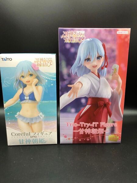 【2個セット】甘神朝姫 フィギュア Coreful 水着 Trio-Try-iT 和服