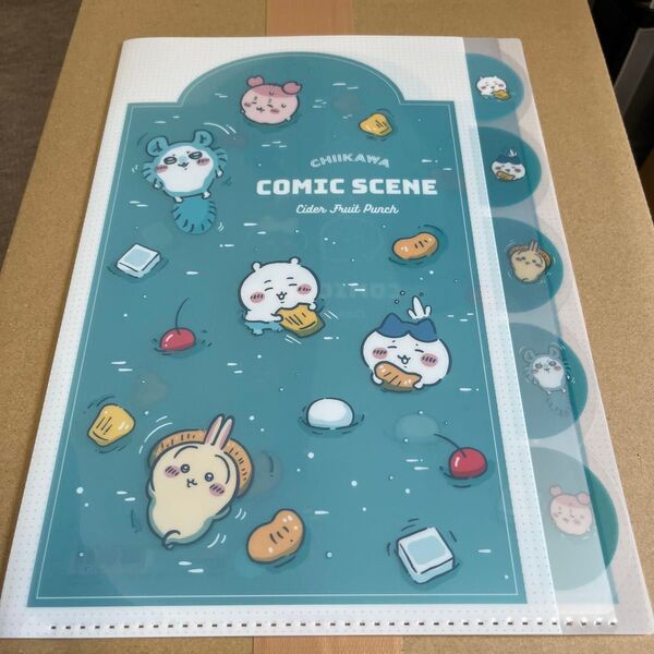 ちいかわ ダイカットクリアファイル 5P フルーツポンチ