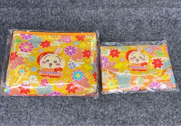 ちいかわ うさぎ 京都限定 舞妓はん ポーチ・ティッシュケース 2種セット