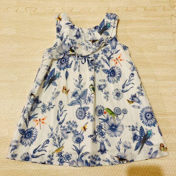ZARA ザラ ワンピース 92 花柄 美品