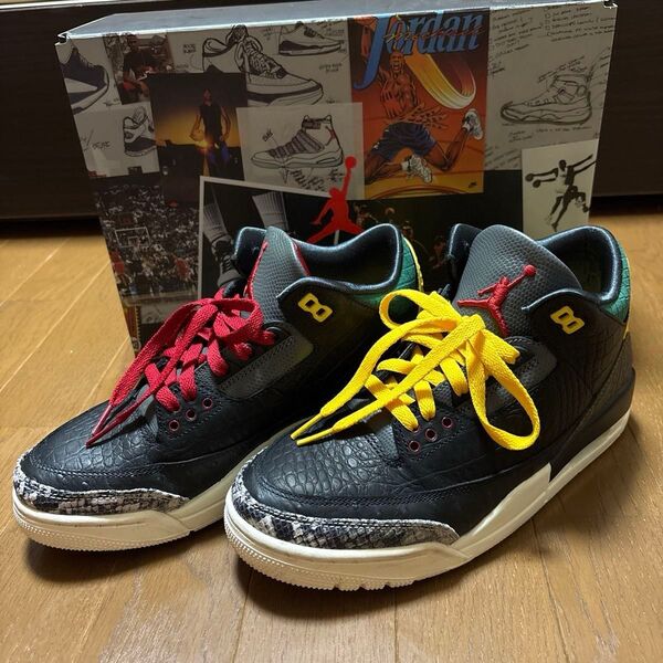 NIKE AIR JORDAN 3 RETRO SE 25.5センチ ナイキ エアジョーダン3 アニマルインスティンクト 2.0