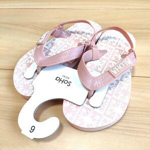 soha SoHa ビーチサンダル キッズ ベビー 新品未使用 ハワイ お土産