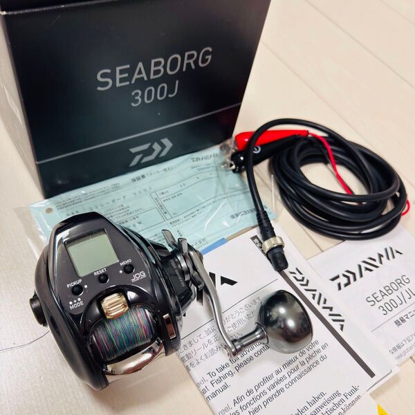 綺麗☆ダイワ/DAIWA★21 シーボーグ 300J☆右ハンドル★電動リール☆SEABORG 船釣り