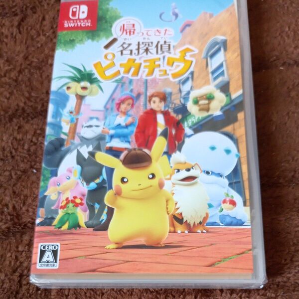 【Switch】 帰ってきた 名探偵ピカチュウ新品未開封