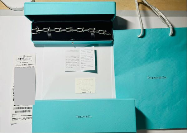 ティファニー ハードウェア ラージ リンク ブレスレット 国内正規店購入品 TIFFANY