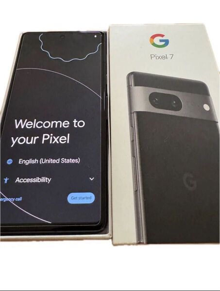 Google Pixel 7 128GB Obsidian 美品 SIMフリー